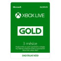 ESD XBOX - Zlaté členství Xbox Live Gold - 3 měsíce(Evropa)