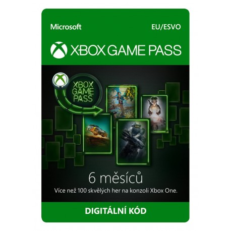ESD XBOX - Game Pass předplatné na 6 měsíců