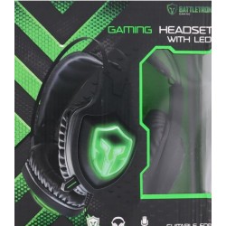 Battletron gaming headset with LED-ps