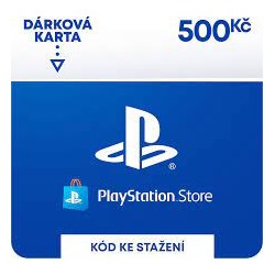 ESD CZ - PLAYSTATION STORE - DÁRKOVA KARTA 500KČ-ps-esd-cz