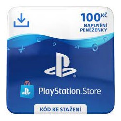ESD CZ - PlayStation Store el. peněženka - 100KČ