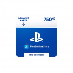 ESD CZ - PlayStation Store el. peněženka - 750 Kč