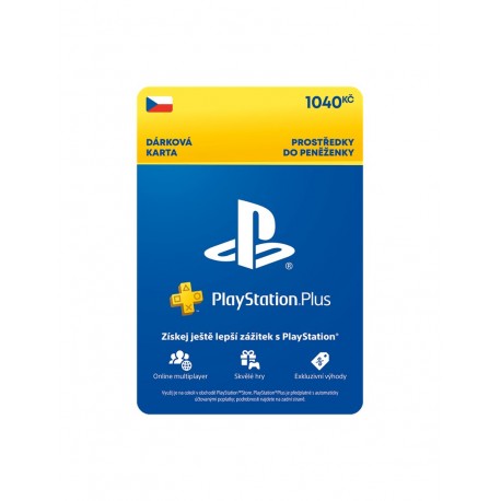ESD CZ - PlayStation Store el. peněženka - 1040 Kč
