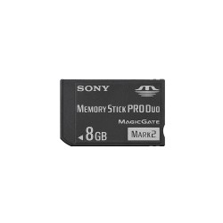 Memory Stick Pro Duo 8GB Sony-psp-bazar