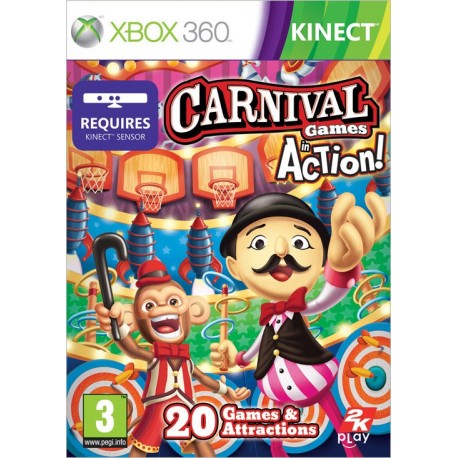 Carnival Games: In Action Kinect-x360-bazar