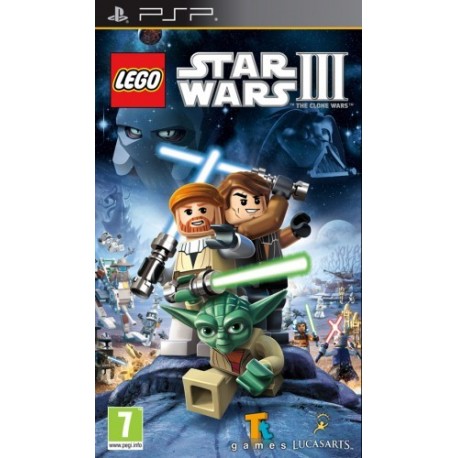 Lego Star Wars III: The Clone Wars-psp-bazar