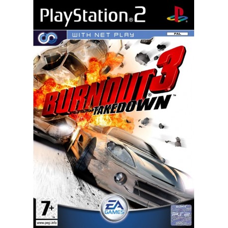 Burnout 3 TakeDown-ps2-bazar