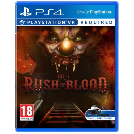 Until Dawn: Rush of Blood VR -ps4