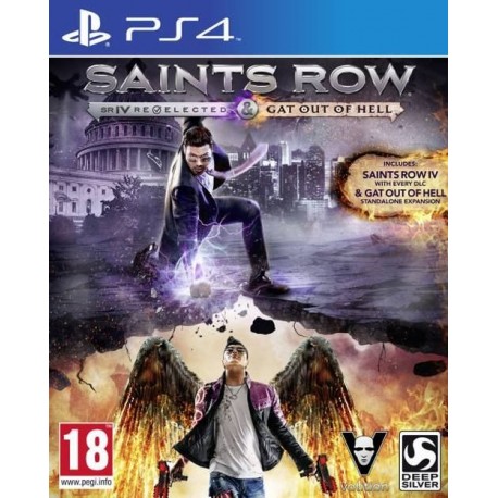 Saints Row IV Re-Elected + Gat Out of Hell -ps4-bazar