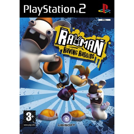 Rayman Raving Rabbids-ps2-bazar