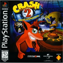 Crash Bandicot 2 Cortex Strikes Back-ps1-bazar