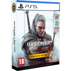 Zaklínač 3: The Wild Hunt - Complete Edition + 10th Anniversary Steelbook-ps5