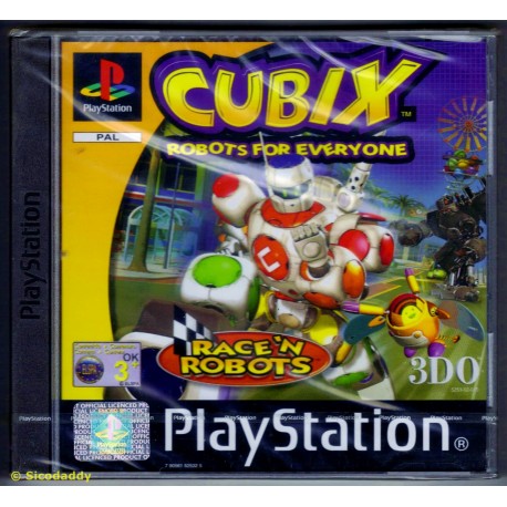Cubix: Robots for Everyone: Race 'n Robots-ps1-bazar