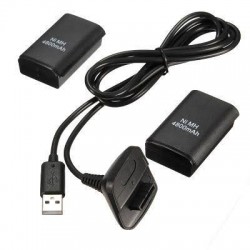 Nabíjecí Kabel Pro Xbox 360 Bezdrátový Ovladač-x360-příslušenství-bazar