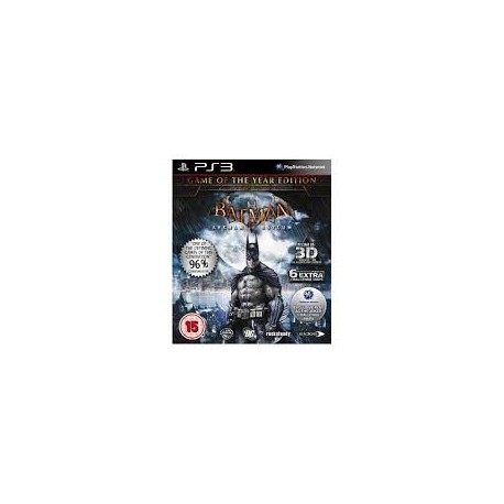 Batman: Arkham Asylum 3d-ps3-bazar